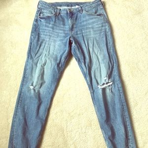 H&M conscious hight waisted denim jeans